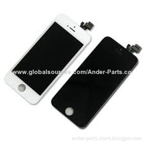 High-quality wholesale mobile phones LCD screen assembly for iPhone 5S, original